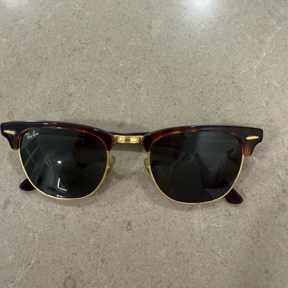 Ray-Ban Classic Tortoise and Gold Sunglasses